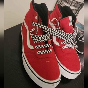 Vans red